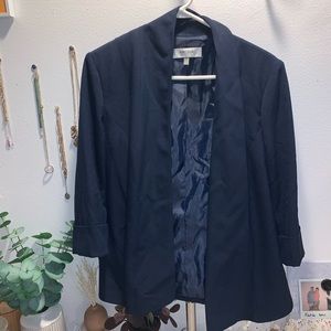 Jones Studio Navy Blue Blazer